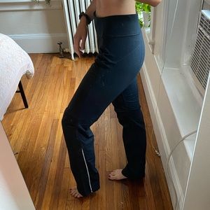 Lululemon bootcut track pants